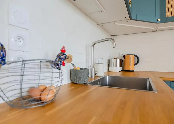 דירה Modern Loft With Terrace In