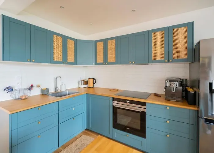 Modern Loft With Terrace In 公寓 巴黎